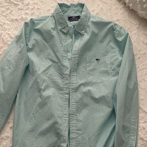 Men’s vineyard vines seersucker button down